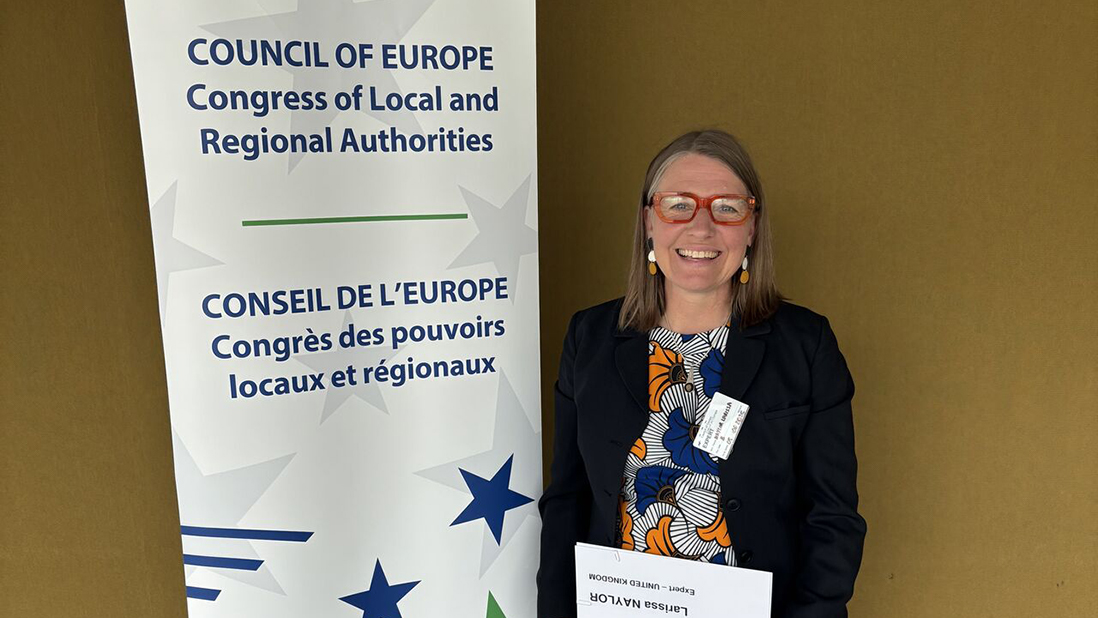 Prof Larissa Naylor at the Council of Europe