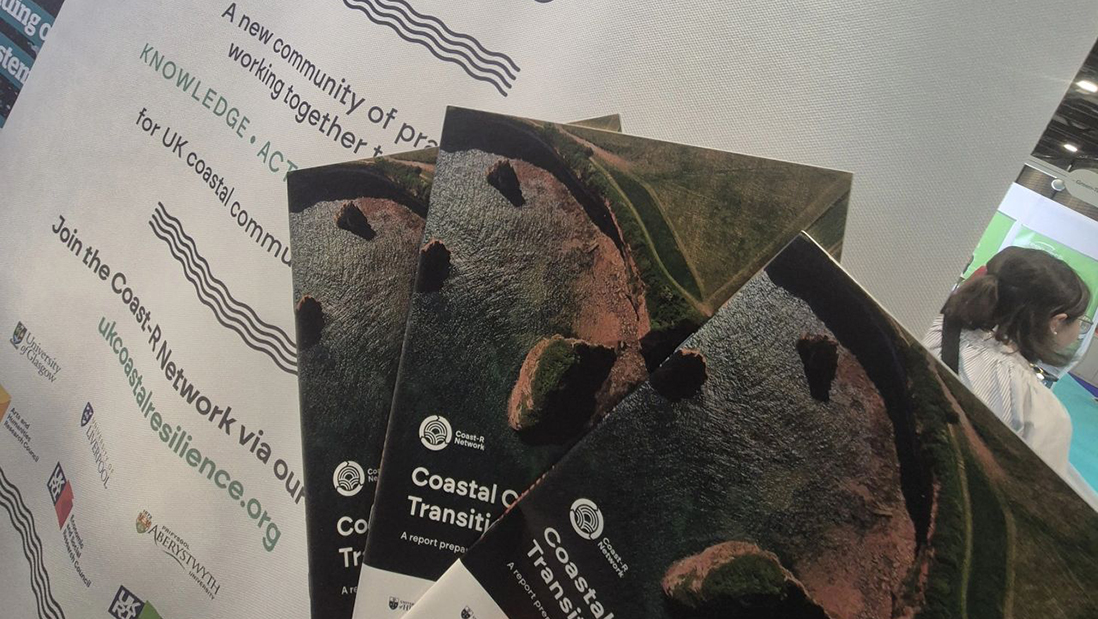 CoastR at F&C web Coast-R banner and reports on the stand at Flood and Coast 2026
