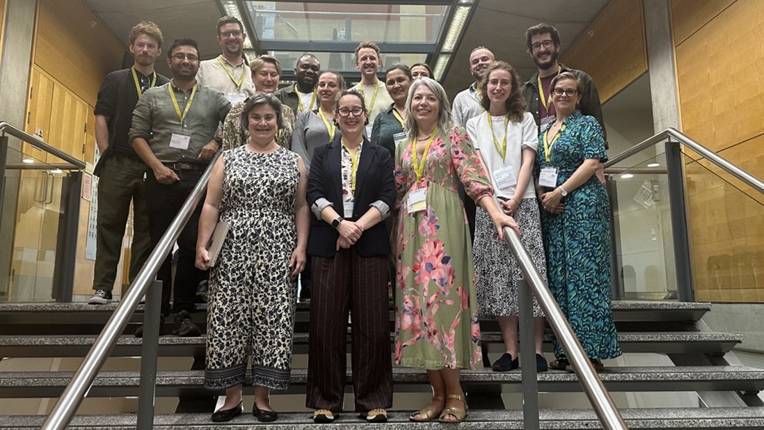 Presenters and workshop leads gathered together at the RGS conference